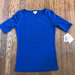 NEW Lularoe ribbed Gigi top